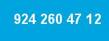 924 260 47 12 924 260 47 12